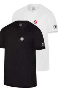 NORDFIT Men's T-Shirts Black & White 2 Pack