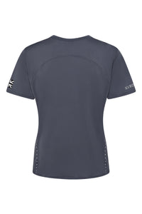 NORDFIT Women's Short Sleeve Sports T-Shirts – Twin Pack (Black & Grey) 2-Pack set