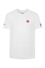 NORDFIT Men's Dry-Fit T-Shirts, White and Black, Small to XL, Regular Fit