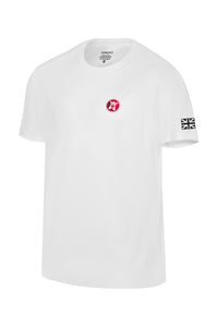 NORDFIT Men's Dry-Fit T-Shirts, White and Black, Small to XL, Regular Fit