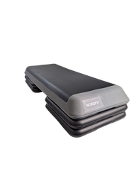 NORDFIT Aerobic Step, Large Professional Exercise Stepper, 3 Level Height Adjustable Fitness Platform (L109cm x W41cm x H10/15/20cm)