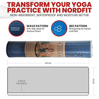 NORDFIT Double-Sided TPE Yoga and Pilates Mat - Available in 5 Colours
