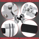 Adjustable Steel Dumbbells - Compact and Versatile Home Fitness Equipment - 5kg, 10kg and 15kg Versions by NORDFIT
