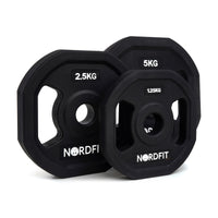 NORDFIT - 20kg Urethane Barbell Weights Set (TPU)